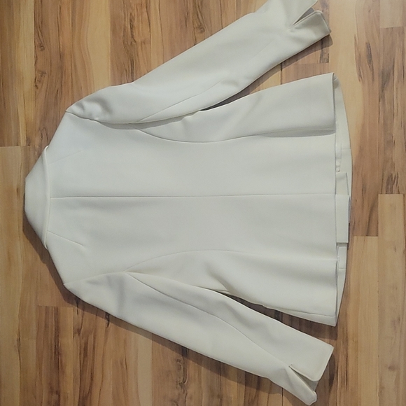 Vintage 60s 70s Lilli Ann Knit Cream Suit M - Picture 10 of 14